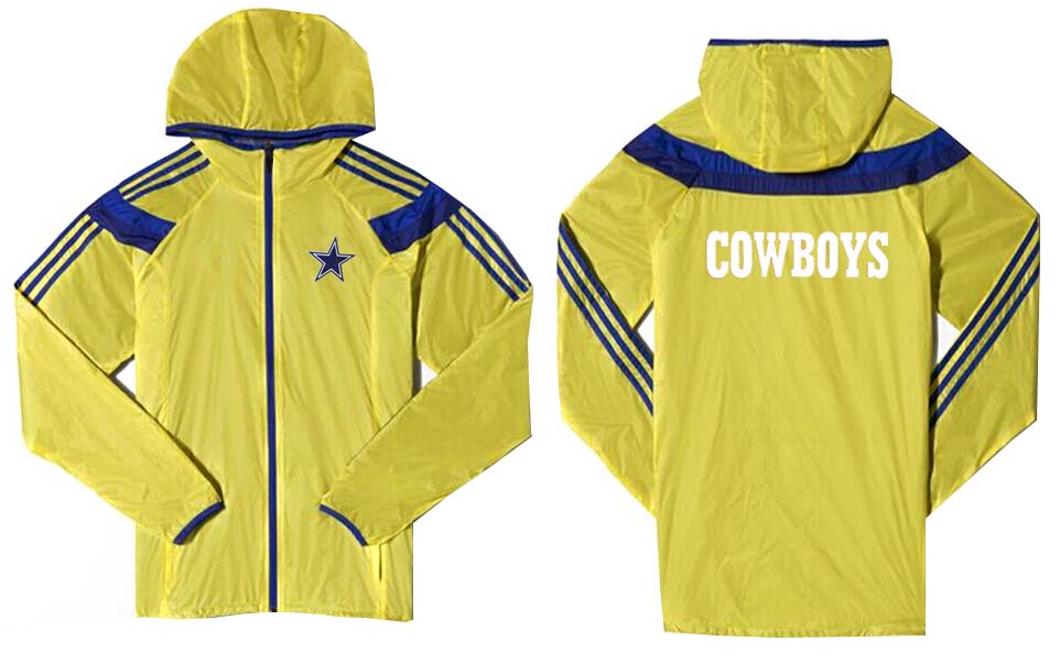 NFL Dallas Cowboys Yellow Blue Color Jacket 2