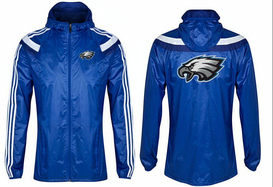 NFL Philadelphia Eagles Blue Color Jacket