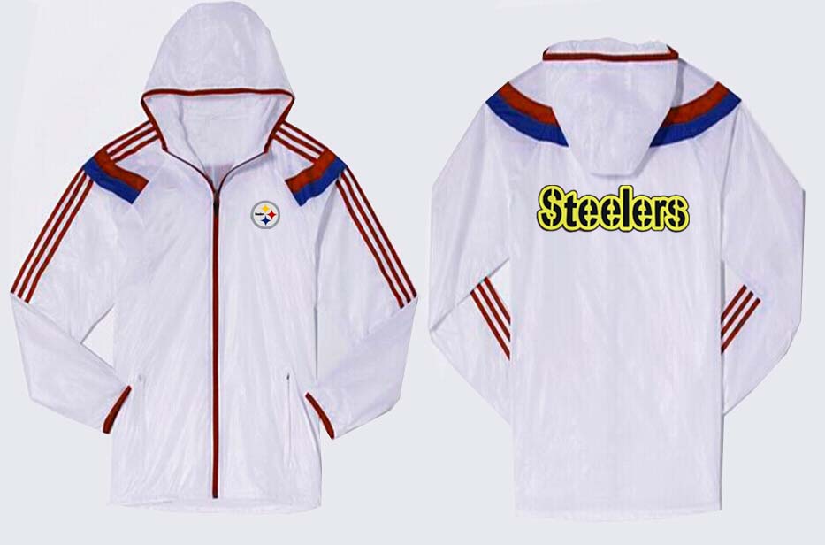 NFL Pittsburgh Steelers White Color Jacket 2