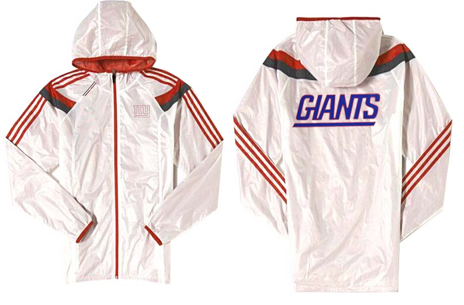 NFL New York Giants White Red Color Jacket