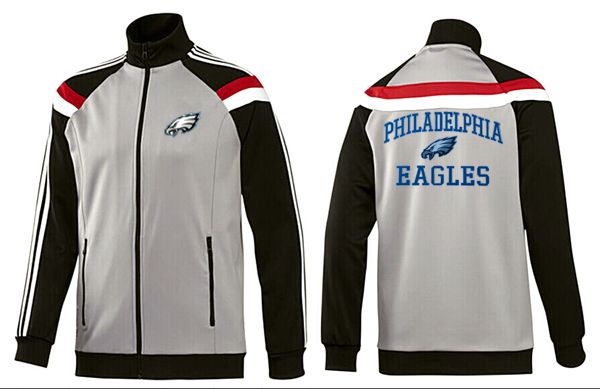 NFL Philadelphia Eagles Grey Black Jacket