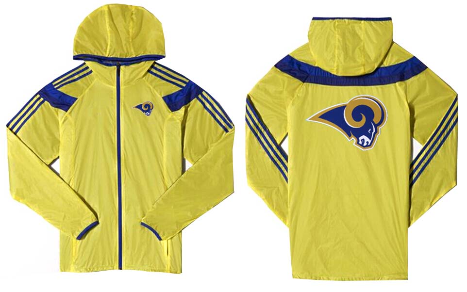 NFL St.Louis Rams Yellow Color Jacket