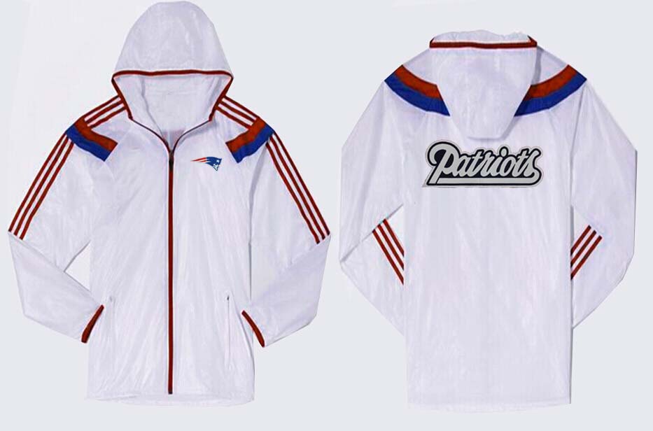 NFL New England Patriots White  Jacket