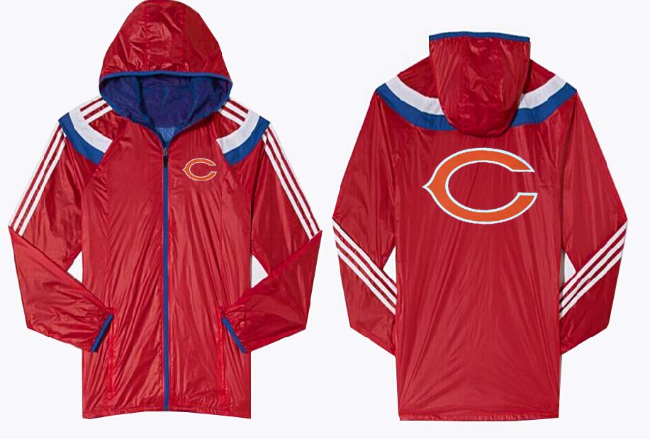 NFL Chicago Bears Red Color Jacket