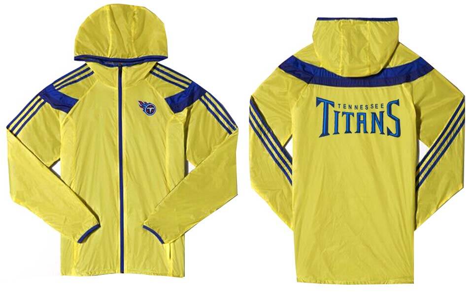 NFL Tennessee Titans Yellow Blue Color Jacket