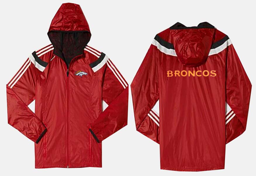 NFL Denver Broncos Red Color Jacket 3