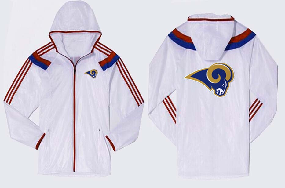 NFL St.Louis Rams ALL White Jacket