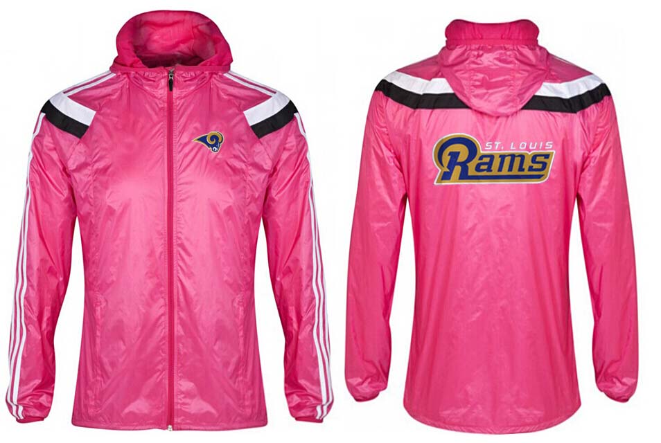 NFL St.Louis Rams Pink Color Jacket