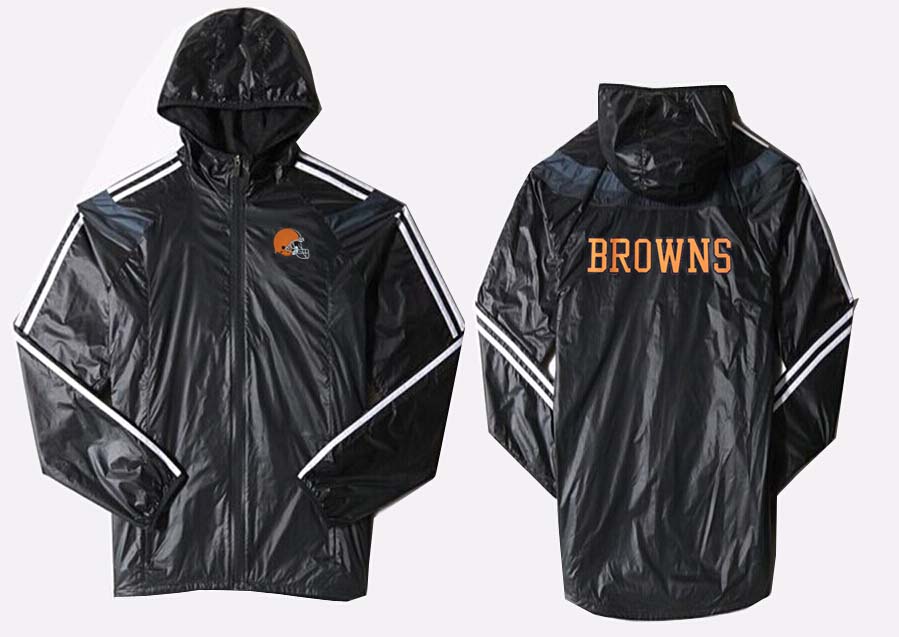 NFL Cleveland Browns All Black Jacket