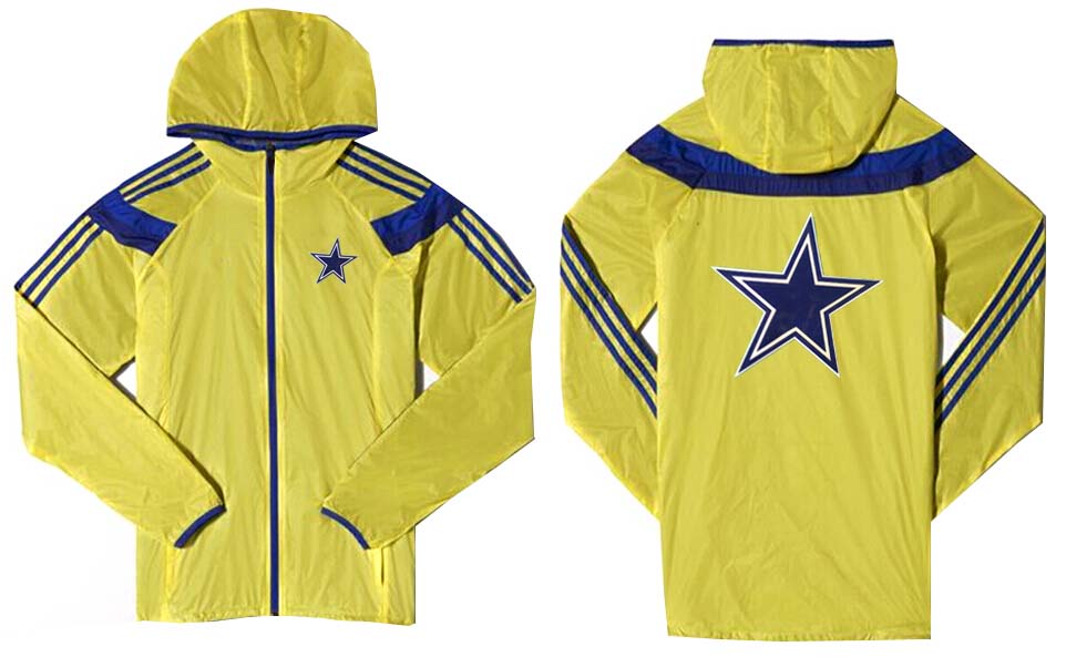 NFL Dallas Cowboys Yellow Blue Color Jacket
