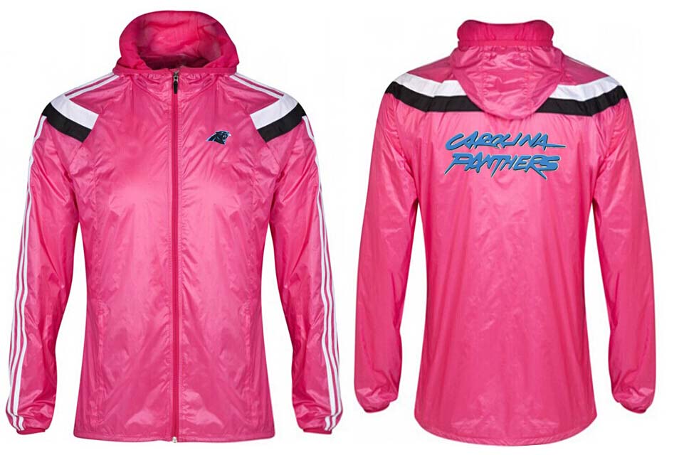 NFL Carolina Panthers All Pink Color Jacket