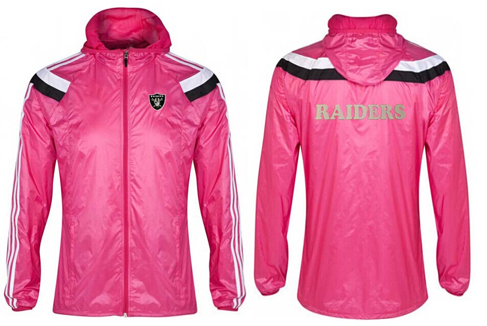 NFL Oakland Raiders Pink Color Jacket