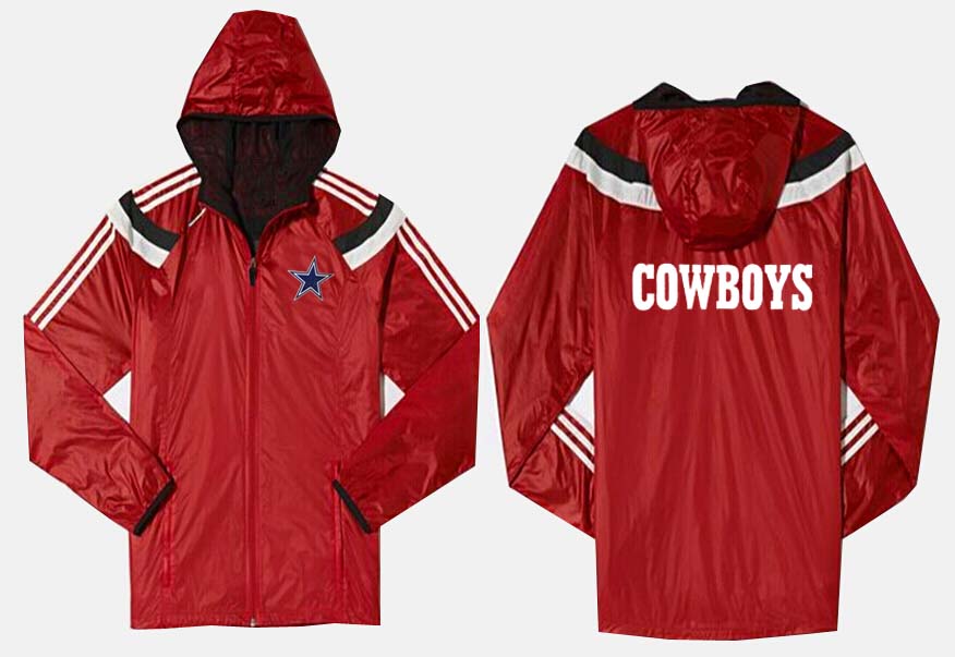 NFL Dallas Cowboys All Red Color Jacket 2