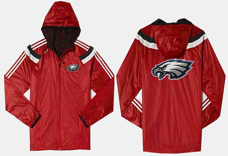 NFL Philadelphia Eagles Red Color Jacket