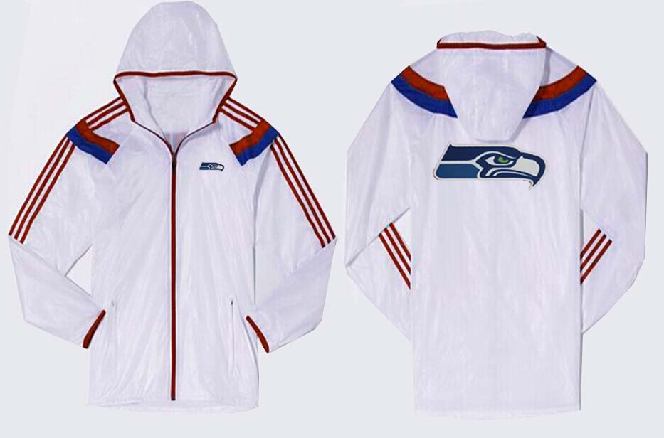 NFL Seattle Seahawks White Jacket