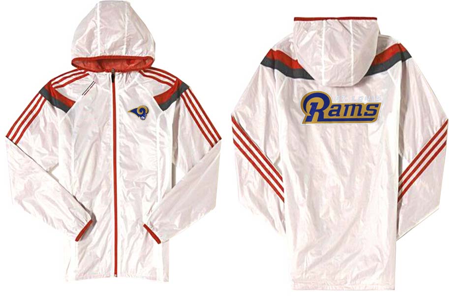 NFL St.Louis Rams White Color Jacket 2