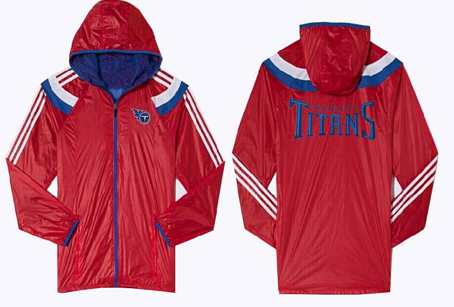 NFL Tennessee Titans Red Blue Color Jacket