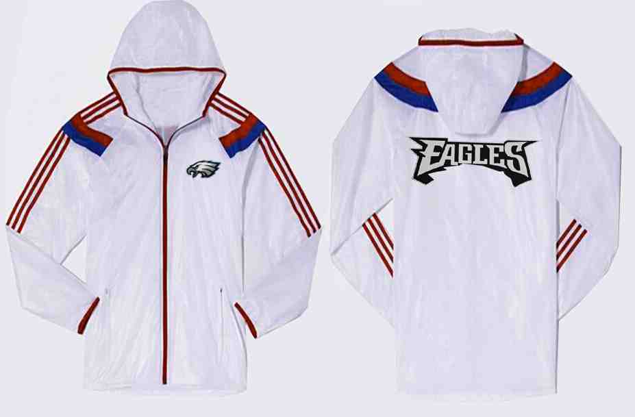 NFL Philadelphia Eagles White  Jacket