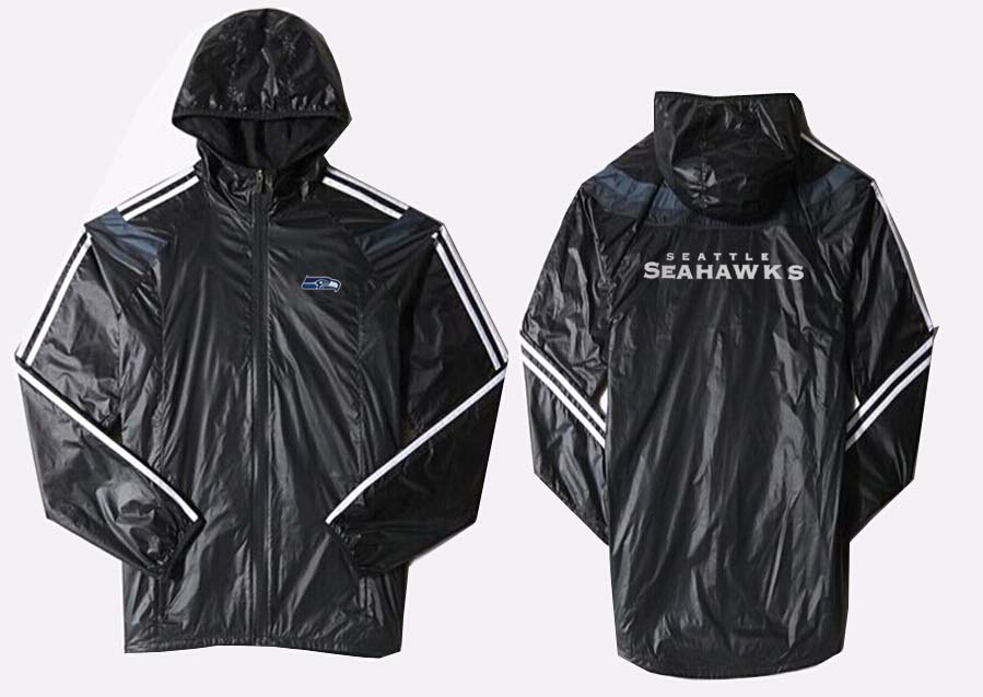 NFL Seattle Seahawks Black Color Jacket