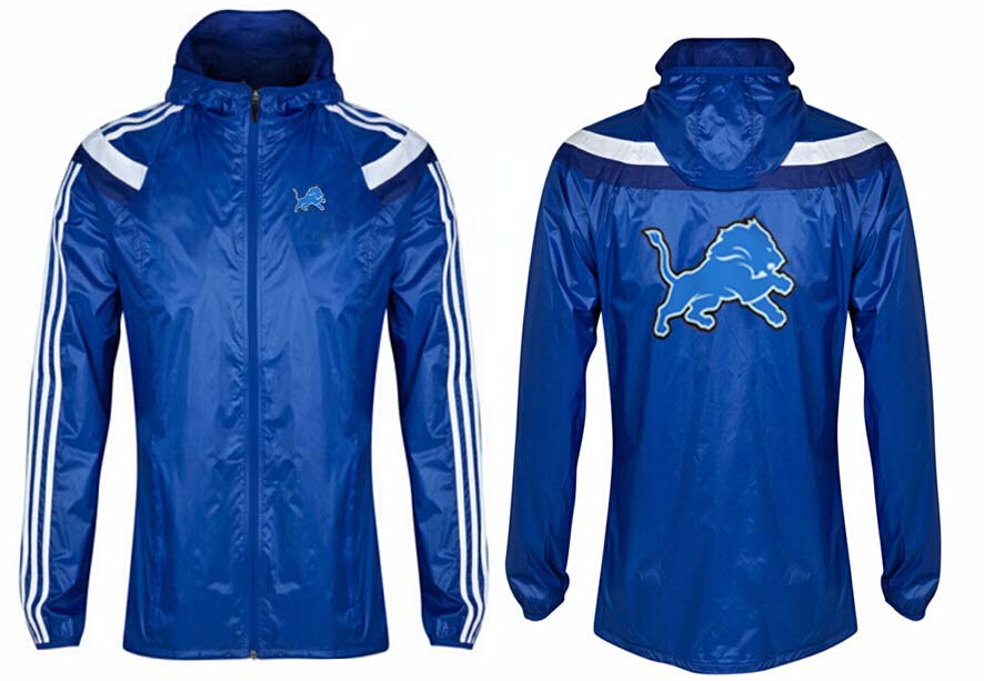 NFL Detriot Lions Blue Color Jacket