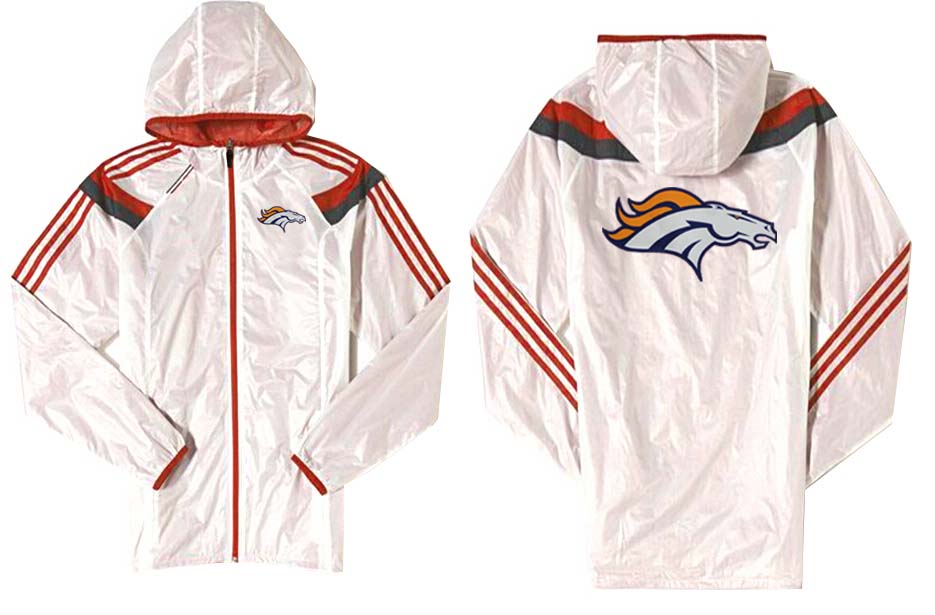 NFL Denver Broncos White Color Jacket
