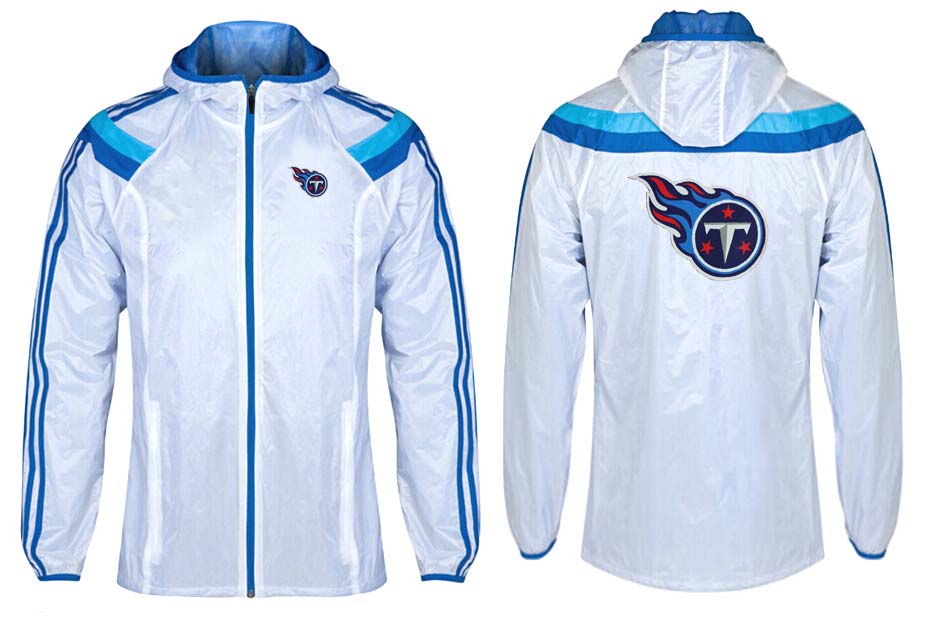 NFL Tennessee Titans White Blue Color Jacket