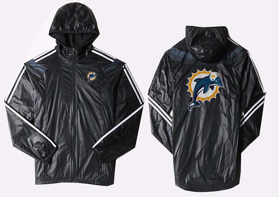 NFL Miami Dolphins All Black Jacket