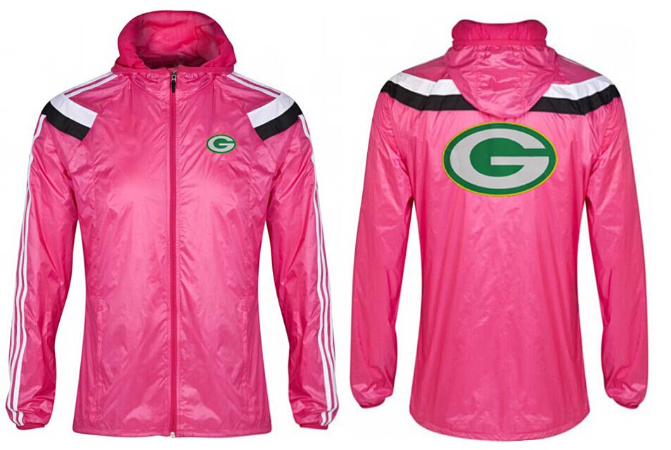 NFL Green Bay Packers Pink Color Jacket