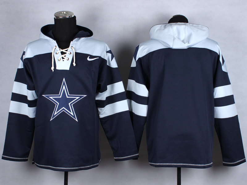 NFL Dallas Cowboys Blank Blue Hoodie