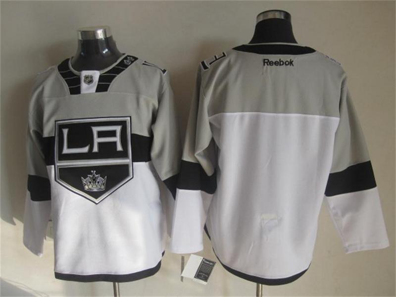 2015 New NHL Los Angeles Kings Blank Grey Jersey