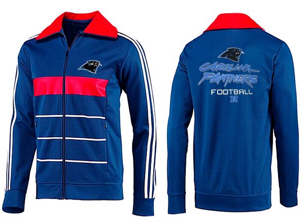 Carolina Panthers Blue Red NFL Jacket