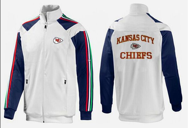 Kansas City Chiefs White D.Blue Color Jacket