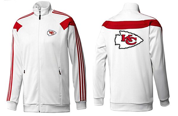 Kansas City Chiefs NFL White Red Jacket 1
