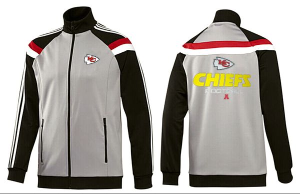 Kansas City Chiefs Grey Black NFL Jacket