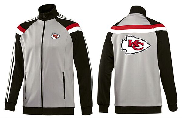 Kansas City Chiefs NFL Grey Black Jacket