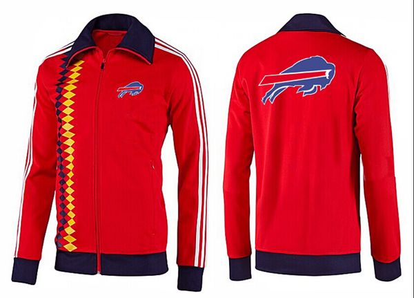 Buffalo Bills Red Black NFL Jacket