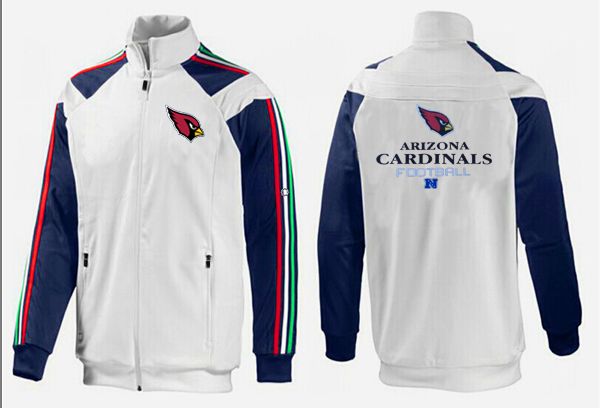 Arizona Cardinals White Blue Color NFL Jacket