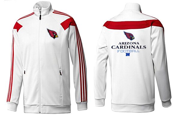 Arizona Cardinals White Red Color NFL Jacket