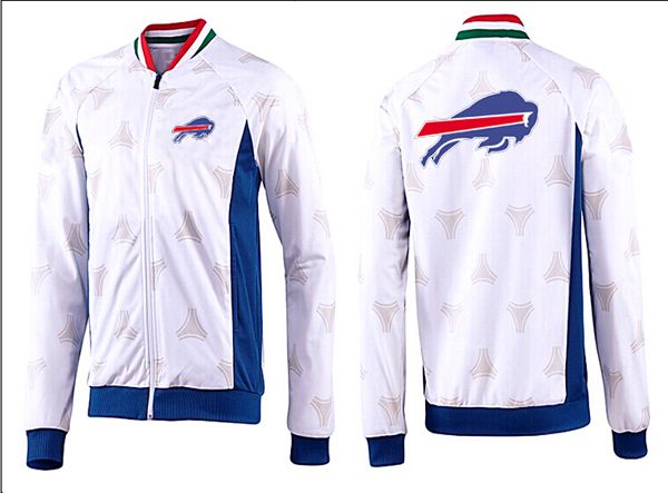 Buffalo Bills White Blue NFL Jacket