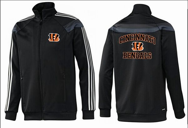 Cincinnati Bengals NFL Black Jacket 1