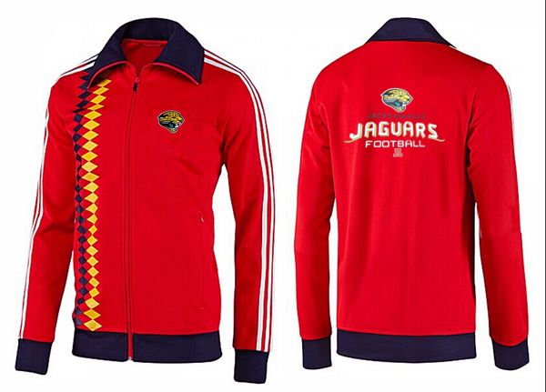 Jacksonville Jaguars Red Black NFL Jacket