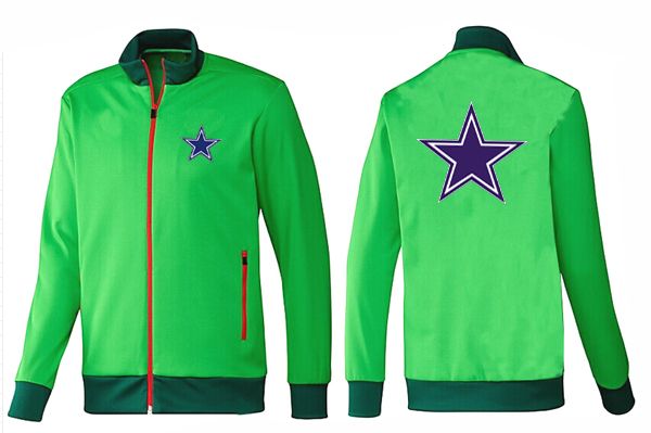Dallas Cowboys Green Color NFL Jacket