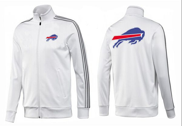 Buffalo Bills White  NFL Jacket