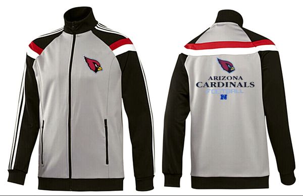 Arizona Cardinals Grey Black NFL Jacket