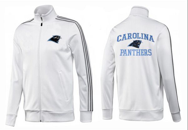 Carolina Panthers All White NFL Jacket