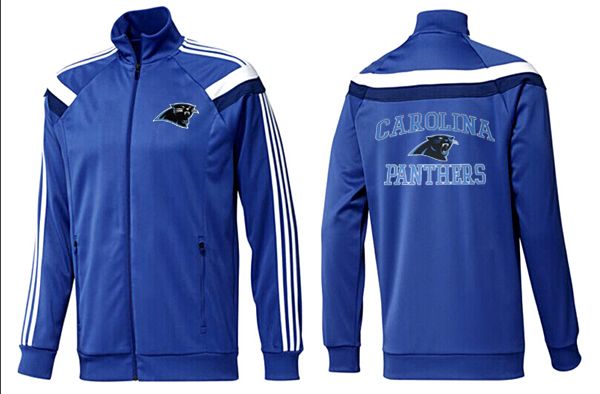 Carolina Panthers All Blue NFL Jacket 2