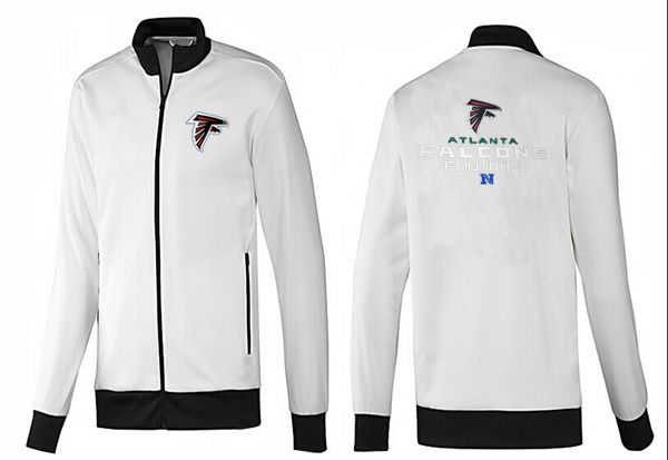 Atlanta Falcons NFL White Black Jacket