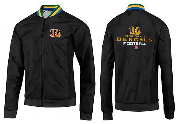 Cincinnati Bengals All Black Color  NFL Jacket