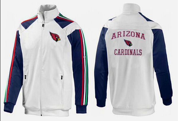 Arizona Cardinals White D.Blue NFL Jacket 1