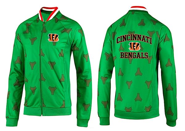 Cincinnati Bengals NFL Green Color Jacket